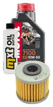 Paquet d'inspection 1L 10W-50+filtre à huile pour Husqvarna TC TE 250 ccm Année 2010