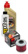 Paquet d'inspection 1L 10W-50+filtre à huile pour Husqvarna TC TE 250 ccm Année 2011 - 2012