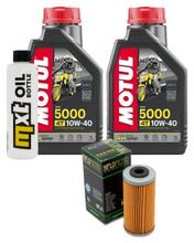 Paquete de inspección 2L 10W-40 y filtro de aceite para Husqvarna TC TE 449 ccm Año 2011 - 2013