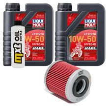 Inspektionspaket 2L 10W-50 + Ölfilter für Husqvarna TC 450 ccm Bj. 2002