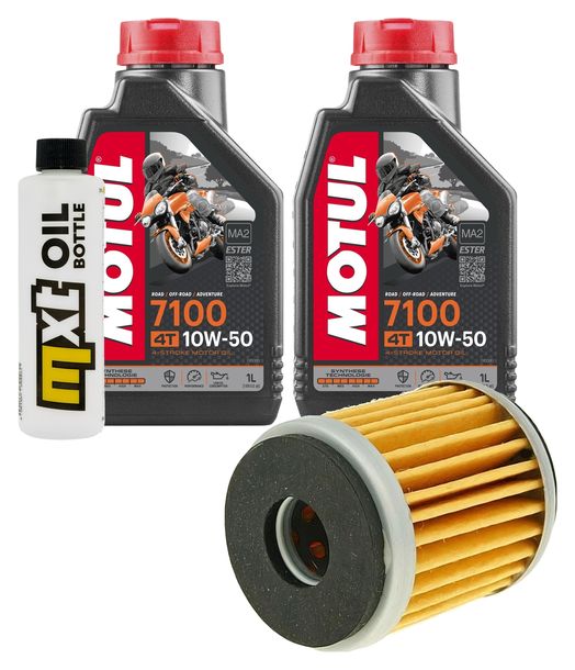 Pacchetto di ispezione 2L 10W-50+filtro olio per Husqvarna TE 125 ccm Anno 2013