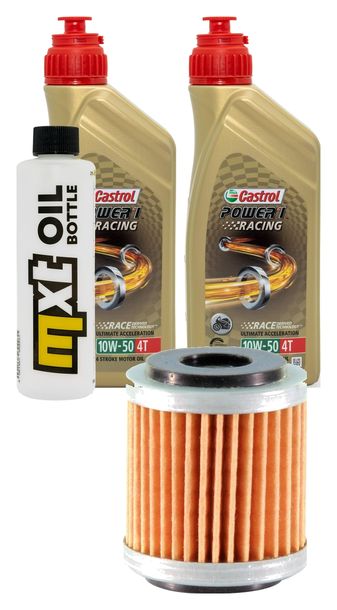 Inspektionspaket 2L 10W-50 + Ölfilter für Husqvarna TE 125 ccm Bj. 2011 - 2012