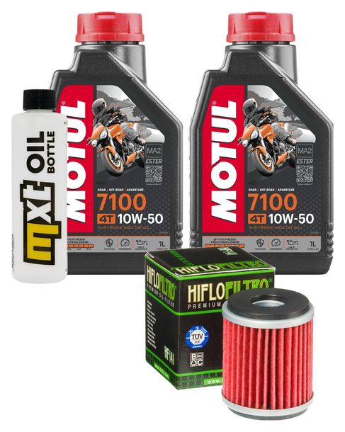 Inspektionspaket 2L 10W-50 + Ölfilter für Husqvarna TE 125 ccm Bj. 2011 - 2012