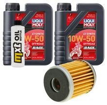 Paquet d'inspection 2L 10W-50+filtre à huile pour Husqvarna TE 125 ccm Année 2011 - 2012