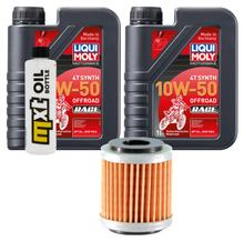 Paquet d'inspection 2L 10W-50+filtre à huile pour Husqvarna TE 125 ccm Année 2011 - 2012