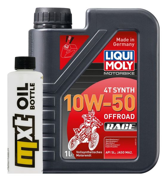 Inspektionspaket 2L 10W-50 + Ölfilter für Husqvarna TE 450 ccm Bj. 2008