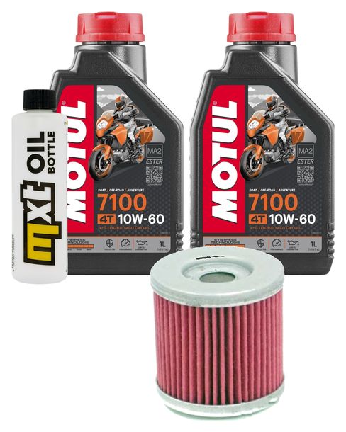Paquete de inspección 2L 10W-60 + filtro de aceite para Husqvarna TE 510 ccm Año 2007