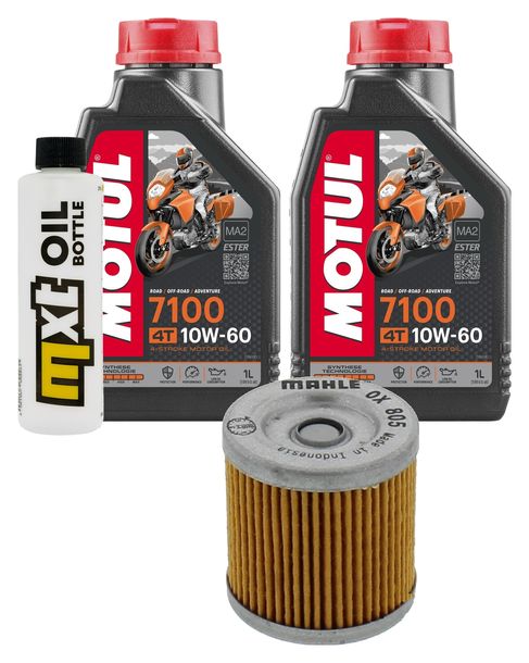 Inspektionspaket 2L 10W-60 + Ölfilter für Husqvarna TE 610 ccm Bj. 2009 - 2010