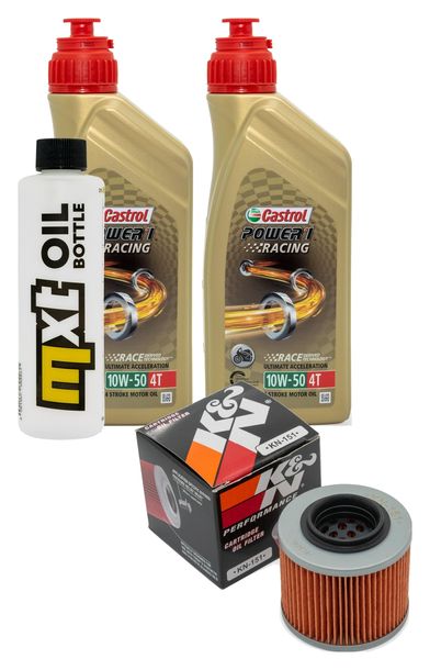Inspektionspaket 2L 10W-50 + Ölfilter für Husqvarna TR Terra 650 ccm Bj. 2013 - 2015
