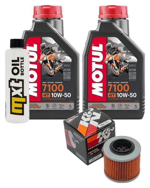 Inspektionspaket 2L 10W-50 + Ölfilter für Husqvarna TR Terra 650 ccm Bj. 2013 - 2015