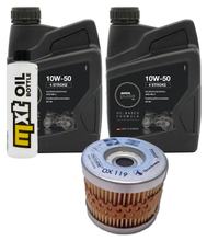 Paquete de inspección 2L 10W-50+filtro de aceite para Husqvarna TR Terra 650 ccm Año 2013 - 2015