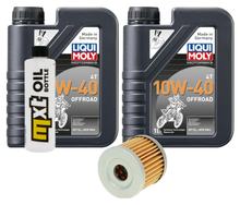 2L 10W-40 Inspection Package+oil filter for Hyosung GT i Naked XRX Offraod GV Aguila Classic 125 / 250 ccm Year 1999 - 2007