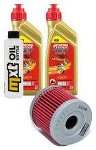 Inspektionspaket 2L 5W-40 + Ölfilter für Hyosung GT i Naked GV Aguila Classic 250 ccm Bj. 2009 - 2011