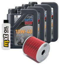 Paquete de inspección 4L 10W-40 + filtro de aceite para Hyosung GT S R Comet GV i Pro 650 ccm Año 2005 - 2009