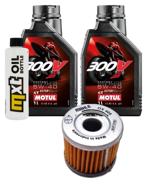 Inspektionspaket 2L 5W-40 + Ölfilter für Hyosung GV Aguila Classic 250 ccm Bj. 2010