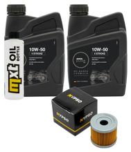 Pacchetto di ispezione 2L 10W-50+filtro olio per Hyosung Karion 125 ccm Anno 2004 - 2006