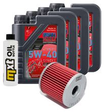4L 5W-40 inspection package+ oil filter for Hyosung ST i 700 ccm Year 2010 - 2012