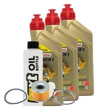 3L 10W-40 inspection package+ oil filter for Kawasaki GPX R GPZ RX 600 / 1000 ccm Year 1986 - 1994