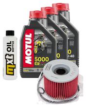 3L 10W-40 inspection package+ oil filter for Kawasaki GPX R GPZ 600 / 900 ccm Year 1990 - 1995