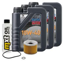 3L 10W-40 inspection package+ oil filter for Kawasaki GPX R GPZ 600 / 900 ccm Year 1990 - 1995