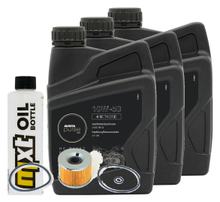 Inspektionspaket 3L 10W-50 + Ölfilter für Kawasaki GPZ RX 1000 ccm Bj. 1985