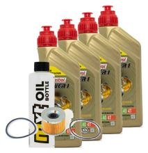 Inspektionspaket 4L 10W-40 + Ölfilter für Kawasaki GPZ R 750 ccm Bj. 1986 - 1987