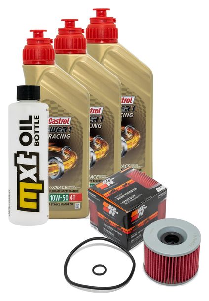 Inspektionspaket 3L 10W-50 + Ölfilter für Kawasaki GPZ R 900 ccm Bj. 1994