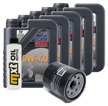 Inspection package 5L 10W-40 + oil filter for Kawasaki GTR ABS 1400 ccm Year 2007