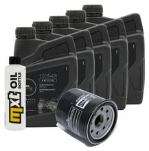 Inspection package 5L 10W-40 + oil filter for Kawasaki GTR ABS 1400 ccm Year 2007