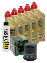Inspection package 5L 10W-40 + oil filter for Kawasaki GTR ABS 1400 ccm Year 2008 - 2014