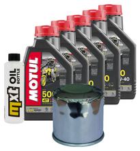 Inspection package 5L 10W-40 + oil filter for Kawasaki GTR ABS 1400 ccm Year 2008 - 2014