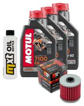 Pacote de Inspeção 3L 10W-50 + filtro de óleo para Kawasaki KLR 650 ccm Ano 2004