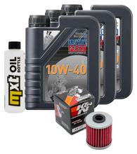 Pacchetto di ispezione 3L 10W-40+filtro olio per Kawasaki KLV 1000 ccm Anno 2004 - 2005