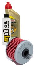 Pacchetto di ispezione 1L 10W-40+filtro olio per Kawasaki KLX D-Tracker 125 ccm Anno 2010 - 2012