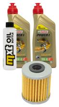 Inspektionspaket 2L 10W-40 + Ölfilter für Kawasaki KLX S 250 ccm Bj. 2008