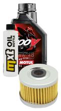 Inspektionspaket 1L 5W-40 + Ölfilter für Kawasaki KX F 250 ccm Bj. 2010 - 2014