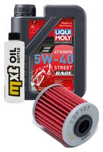 Inspektionspaket 1L 5W-40 + Ölfilter für Kawasaki KX F 250 ccm Bj. 2010 - 2014