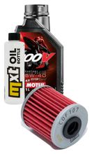 Inspektionspaket 1L 5W-40 + Ölfilter für Kawasaki KX F 250 ccm Bj. 2010 - 2014