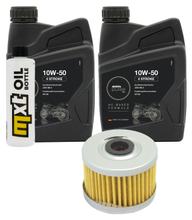 Pacote de Inspeção 2L 10W-50 + Filtro de Óleo para Kawasaki KX F 250 ccm Ano Fabricação. 2004 - 2008