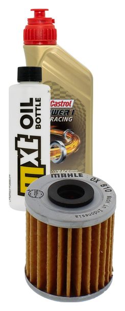 Paquete de inspección 1L 10W-50+filtro de aceite para Kawasaki KX F 250 ccm Año 2009