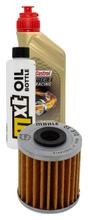 Inspektionspaket 1L 10W-50 + Ölfilter für Kawasaki KX F 250 ccm Bj. 2009