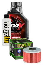 Paquet d'inspection 1L 5W-40+filtre à huile pour Kawasaki KX F 450 ccm Année 2010 - 2015