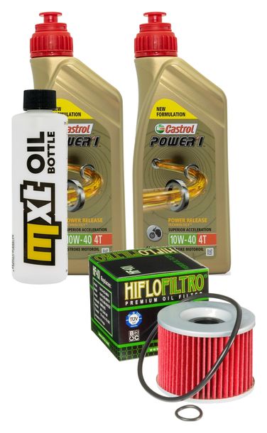 Paquete de inspección 2L 10W-40 y filtro de aceite para Kawasaki Ninja R 250 ccm Año 2008 - 2012