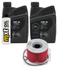 Pacchetto di ispezione 2L 10W-40+filtro olio per Kawasaki Ninja R 250 ccm Anno 2008 - 2012