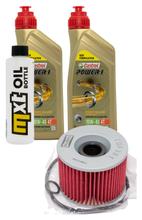 Pacchetto di ispezione 2L 10W-40+filtro olio per Kawasaki Ninja R 250 ccm Anno 2008 - 2012