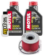Pacchetto di ispezione 2L 10W-40+filtro olio per Kawasaki Ninja R 250 ccm Anno 2008 - 2012