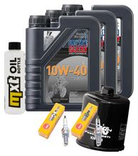 Inspectiepakket 3L 10W-40 + Oliefilter + 2x Bougie voor Kawasaki VN Classic 800 ccm Bj. 2003 - 2004