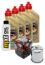 Inspektionspaket 4L 10W-50 + Ölfilter für Kawasaki Z SX 1000 ccm Bj. 2008 - 2009