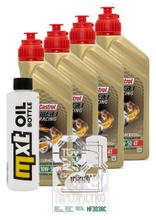 Inspectiepakket 4L 10W-50 + oliefilter voor Kawasaki Z SX 1000 ccm Baujaar 2008 - 2009