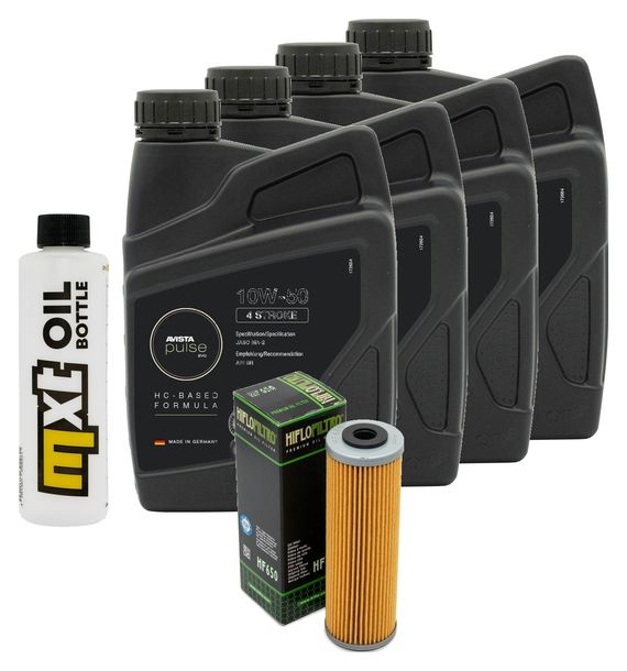 Inspektionspaket 4L 10W-50 + Ölfilter für KTM Adventure 1050 ccm Bj. 2015 - 2016